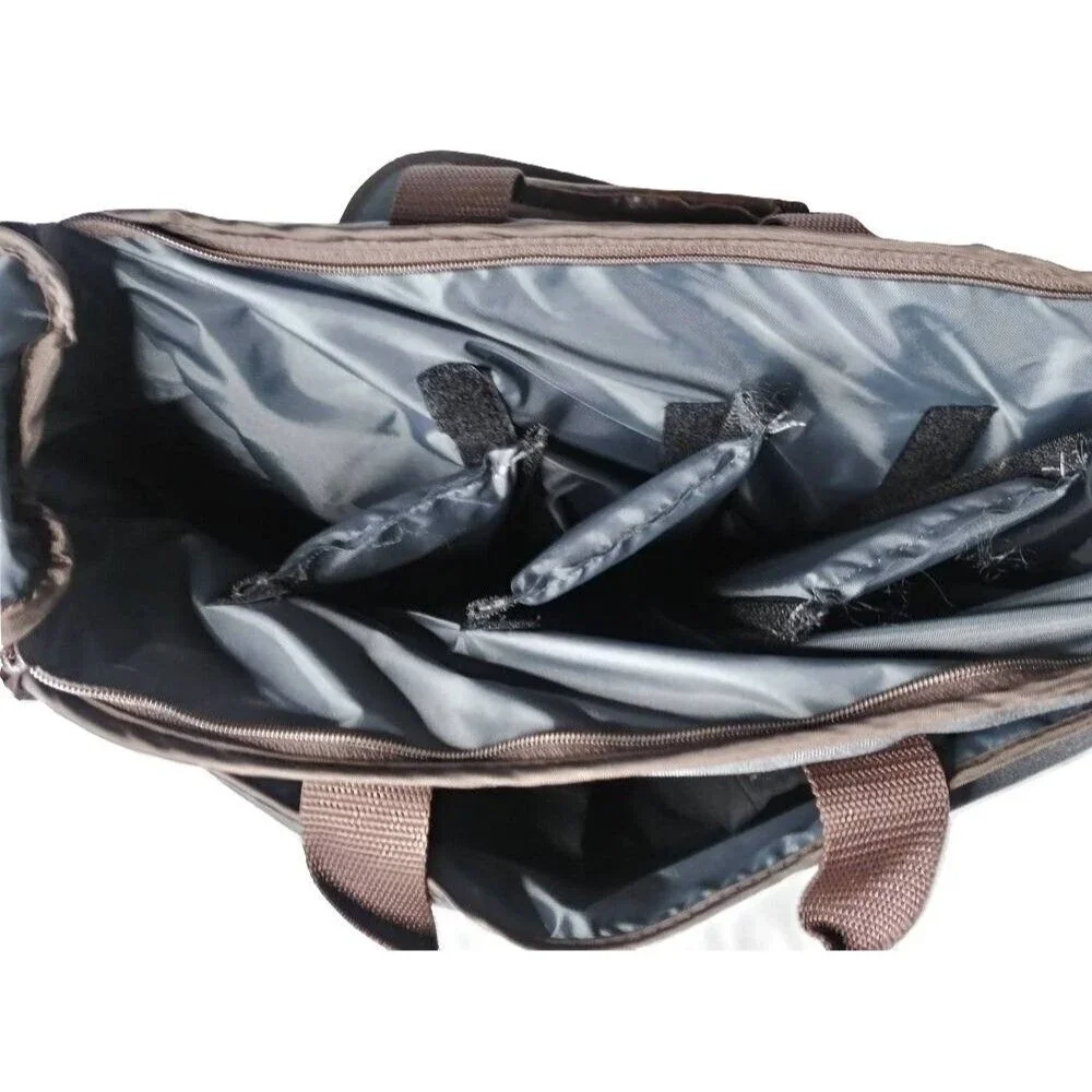 Chill-N-Go Four Bottle Bag Cotton  Shoulder Bag~Estancia Logo Retail $135